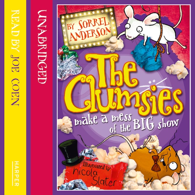 Book cover for THE CLUMSIES MAKE A MESS OF THE BIG SHOW