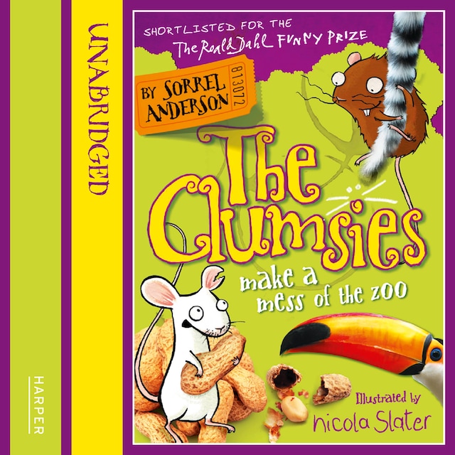 Book cover for The Clumsies Make a Mess of the Zoo
