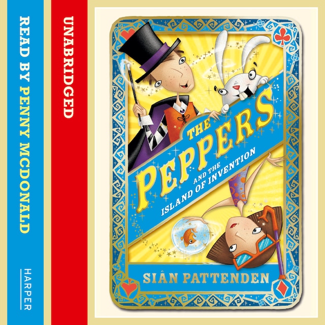 Couverture de livre pour The Magical Peppers and the Island of Invention