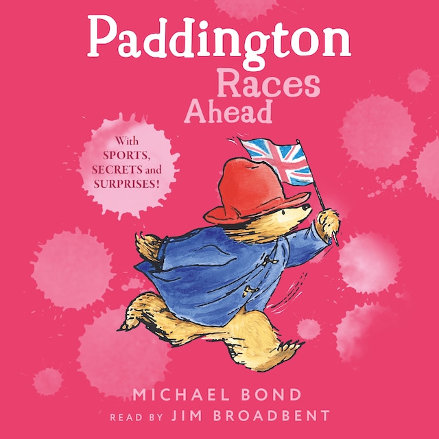 Buchcover für Paddington Races Ahead