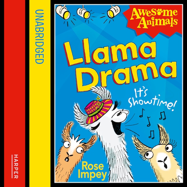 Book cover for Llama Drama