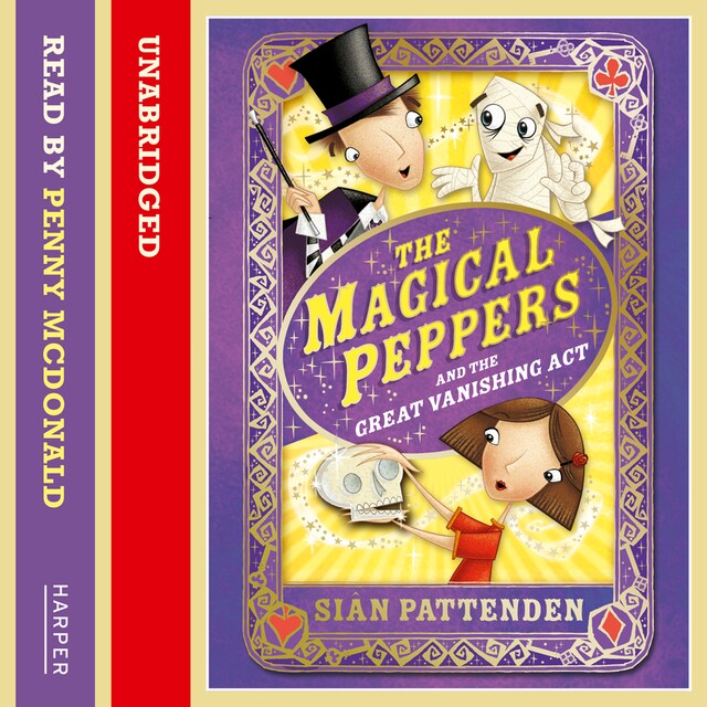 Book cover for The Magical Peppers and the Great Vanishing Act