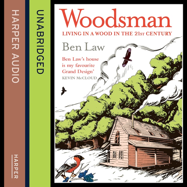 Kirjankansi teokselle Woodsman