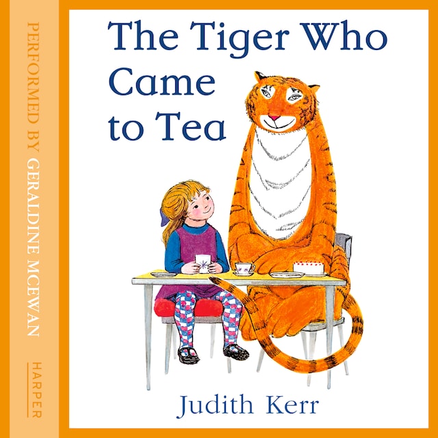 Okładka książki dla THE TIGER WHO CAME TO TEA