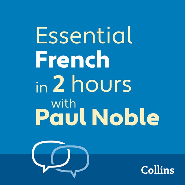 Book cover for Essential French in 2 hours with Paul Noble