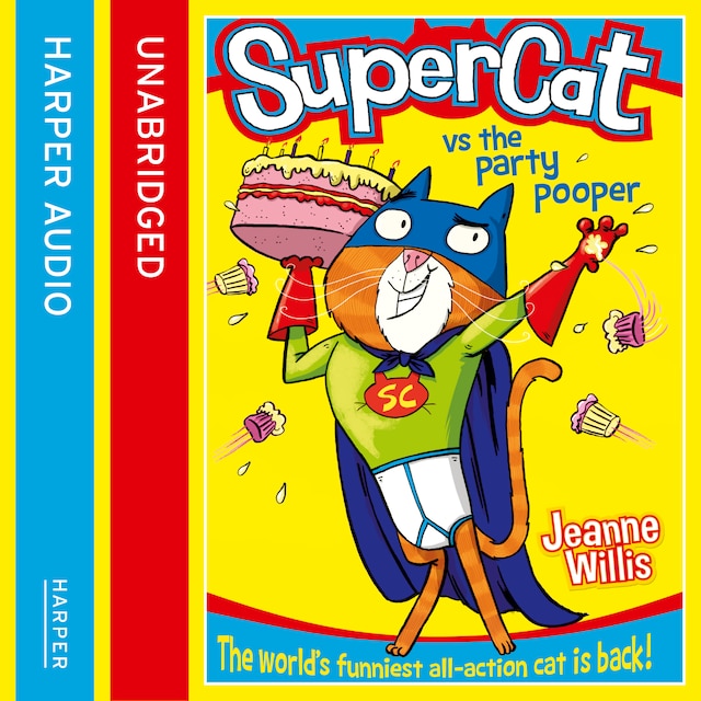 Book cover for Supercat vs The Party Pooper
