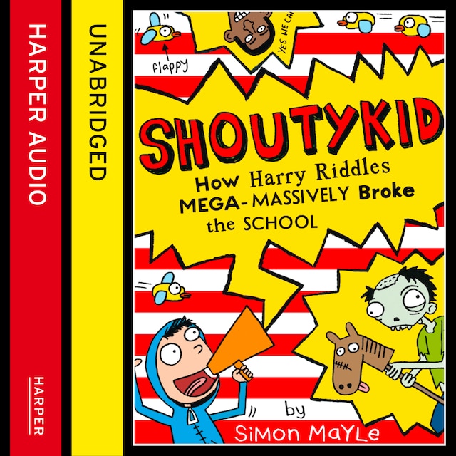 Book cover for How Harry Riddles Mega-Massively Broke the School