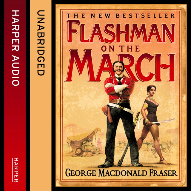Book cover for Flashman on the March