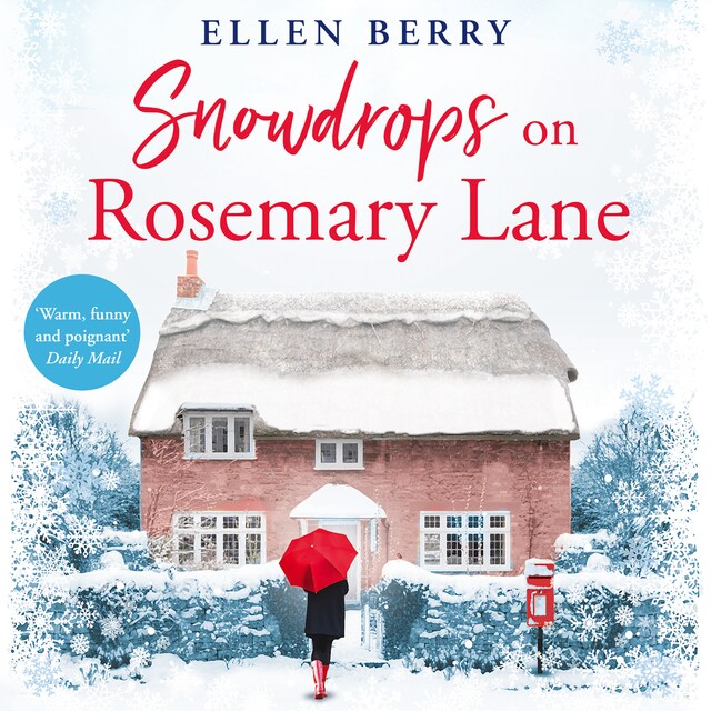 Kirjankansi teokselle Snowdrops on Rosemary Lane