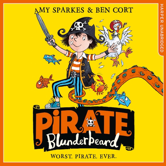 Book cover for Pirate Blunderbeard: Worst. Pirate. Ever.