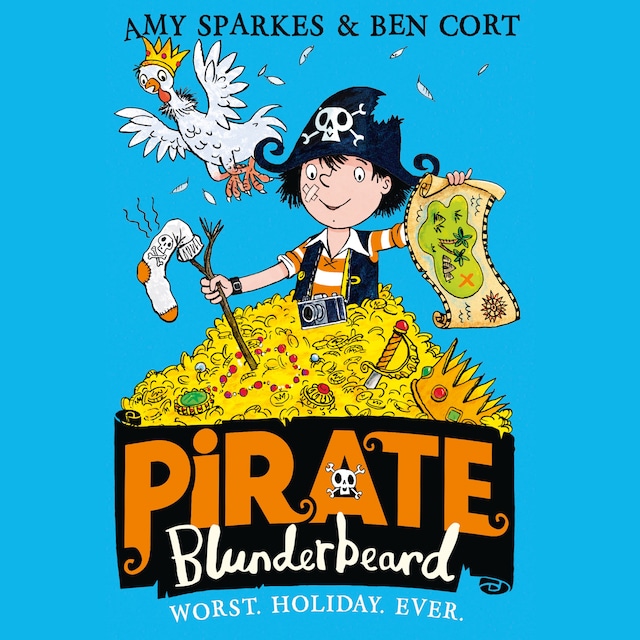 Book cover for Pirate Blunderbeard: Worst. Holiday. Ever.