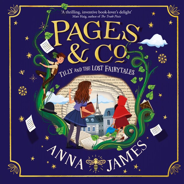 Book cover for Pages & Co.: Tilly and the Lost Fairy Tales