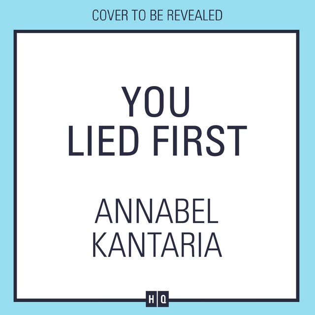 Book cover for You Lied First