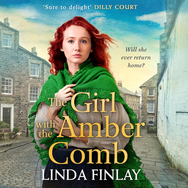 Book cover for The Girl with the Amber Comb