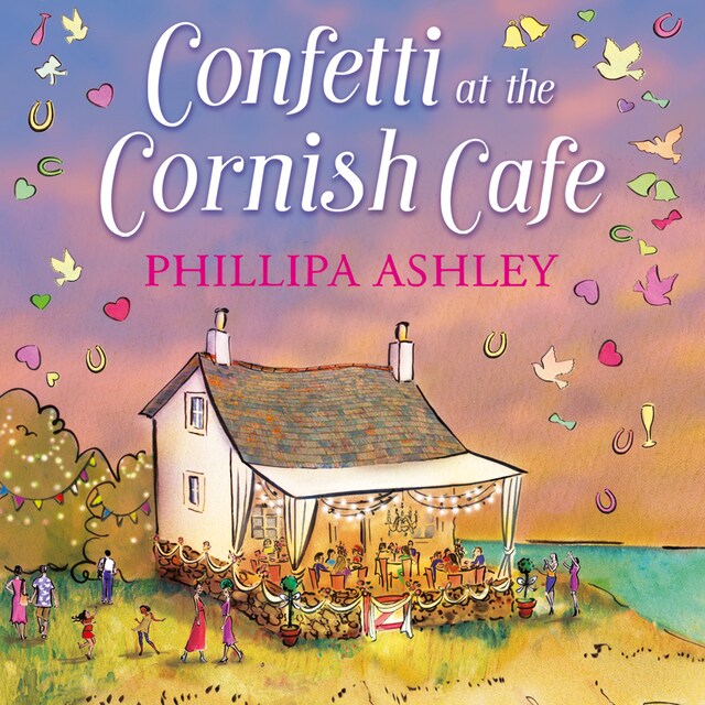 Book cover for Confetti at the Cornish Café