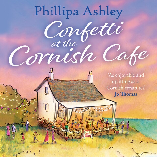 Book cover for Confetti at the Cornish Café