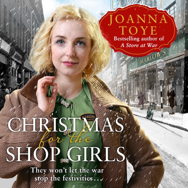 Book cover for Christmas for the Shop Girls