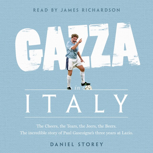 Book cover for Gazza in Italy