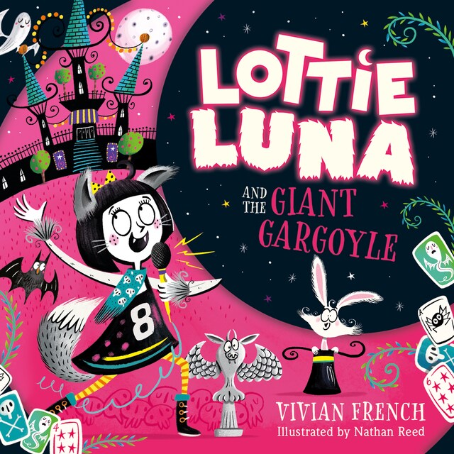 Book cover for Lottie Luna and the Giant Gargoyle