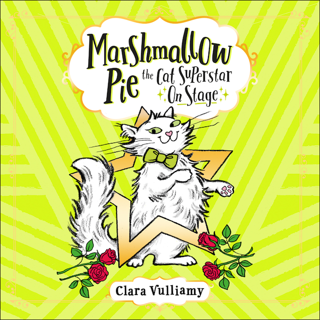 Book cover for Marshmallow Pie The Cat Superstar On Stage