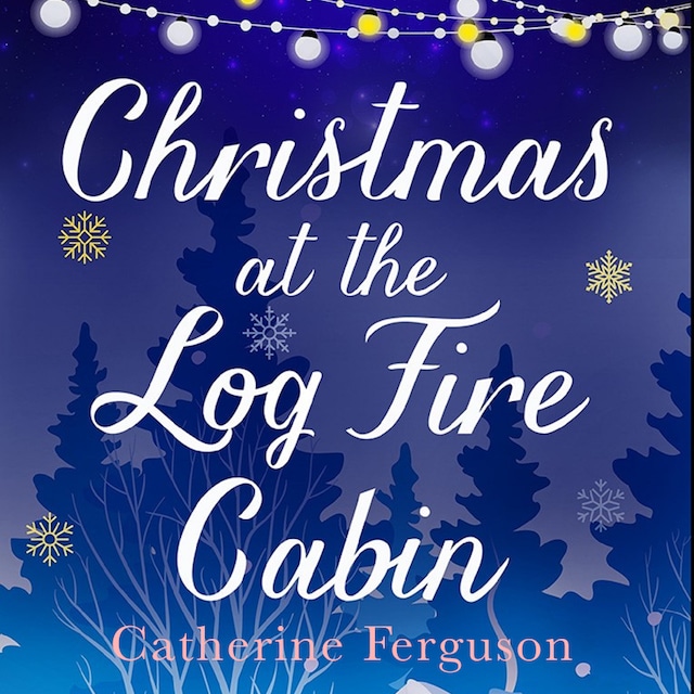 Book cover for Christmas at the Log Fire Cabin