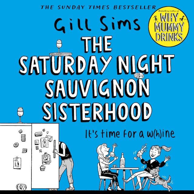 Book cover for The Saturday Night Sauvignon Sisterhood