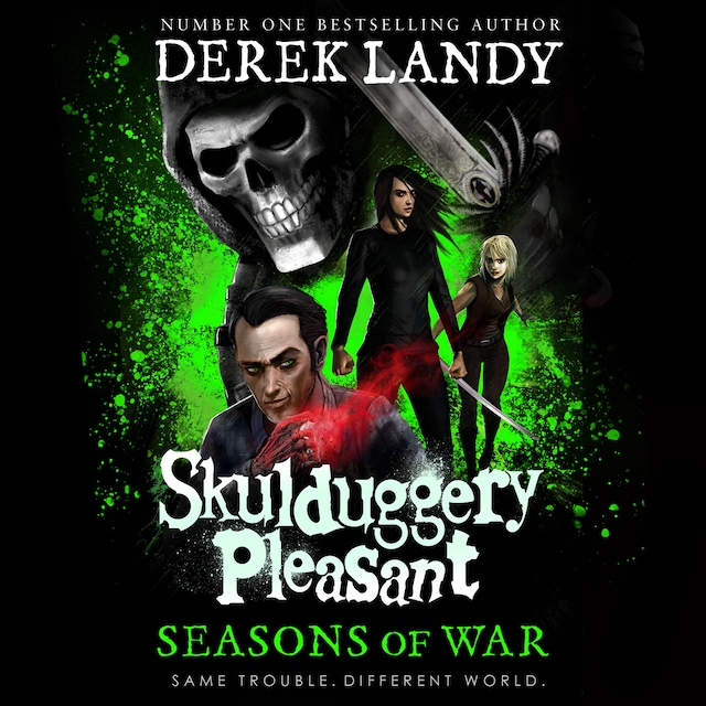 Book cover for Skulduggery Pleasant