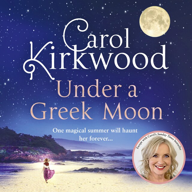 Couverture de livre pour Under a Greek Moon