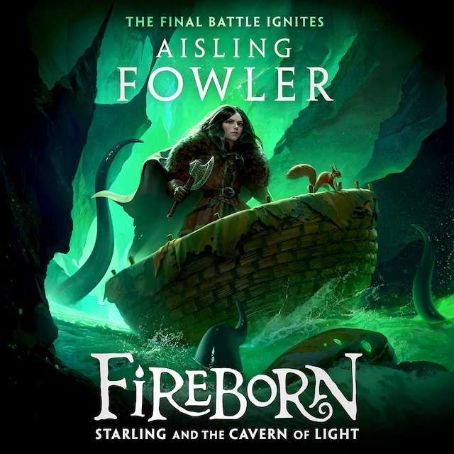 Kirjankansi teokselle Fireborn: Starling and the Cavern of Light