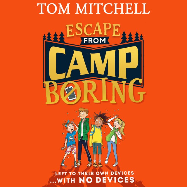 Book cover for Escape from Camp Boring