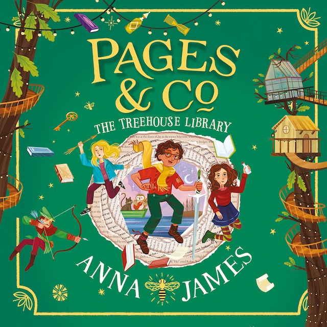 Book cover for Pages & Co.: The Treehouse Library