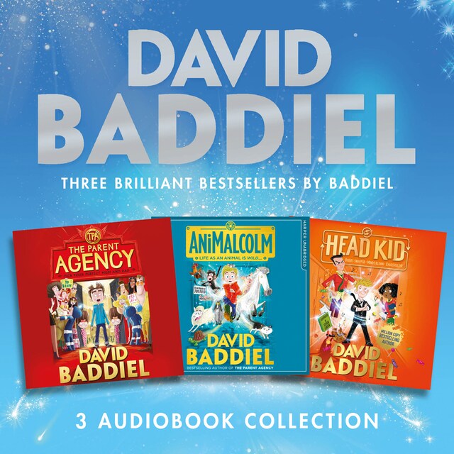 Book cover for Brilliant Bestsellers by Baddiel (3-book Audio Collection)