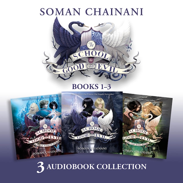 Kirjankansi teokselle The School for Good and Evil Audio Collection: The School Years (Books 1-3)