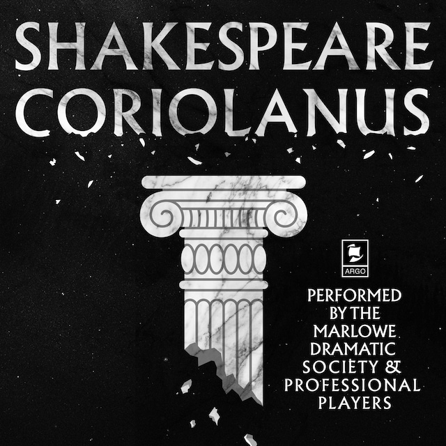 Kirjankansi teokselle Coriolanus