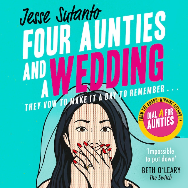 Couverture de livre pour Four Aunties and a Wedding