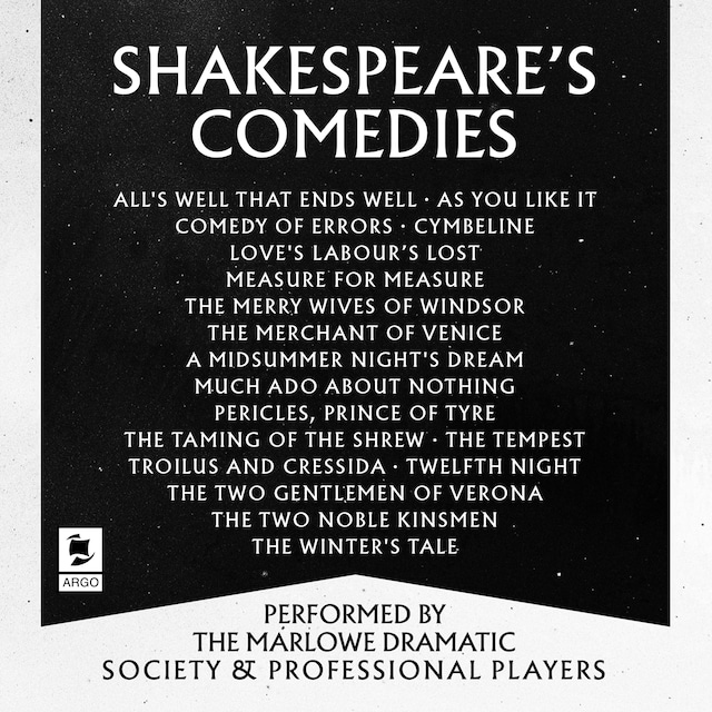 Book cover for Shakespeare: The Comedies