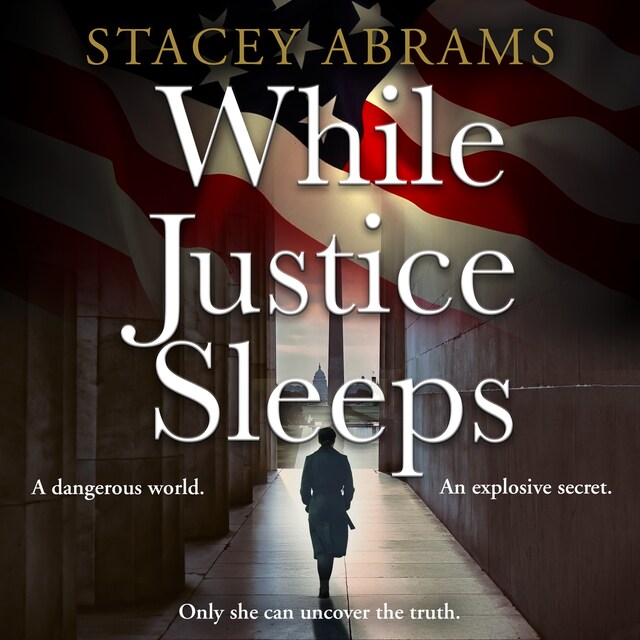 Book cover for While Justice Sleeps
