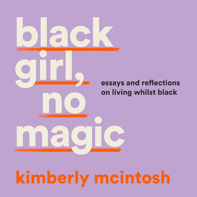 Book cover for black girl, no magic