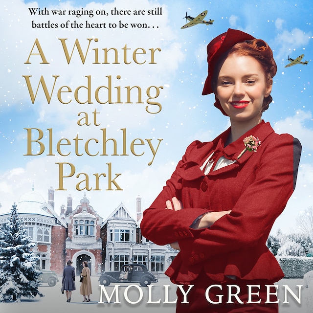 Boekomslag van A Winter Wedding at Bletchley Park