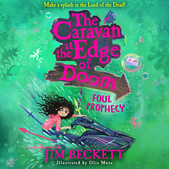 Book cover for The Caravan at the Edge of Doom: Foul Prophecy
