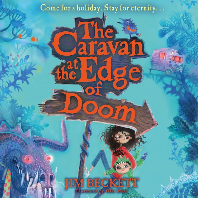 Book cover for The Caravan at the Edge of Doom