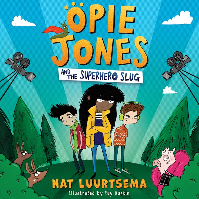 Couverture de livre pour Opie Jones and the Superhero Slug