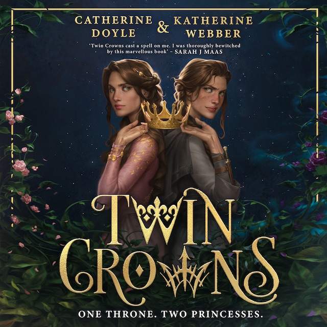 Couverture de livre pour Twin Crowns