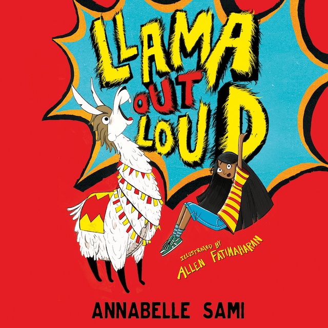 Kirjankansi teokselle Llama Out Loud!