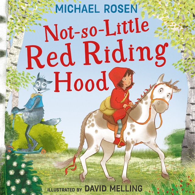 Book cover for Not-So-Little Red Riding Hood