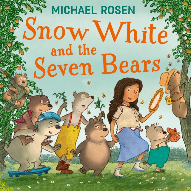 Kirjankansi teokselle Snow White and the Seven Bears