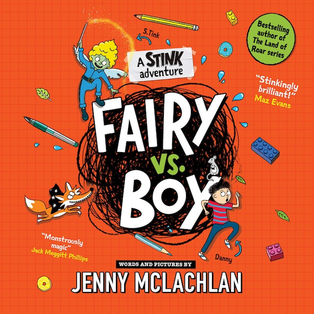 Book cover for Stink: Fairy vs Boy