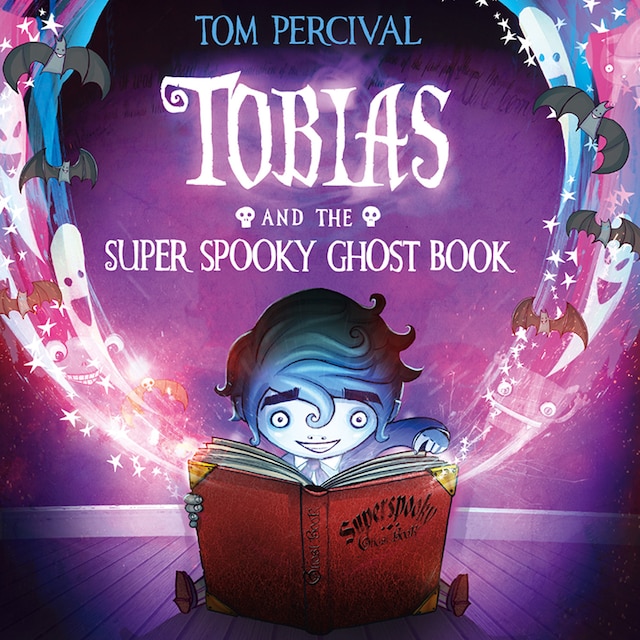 Book cover for Tobias and the Super Spooky Ghost Book