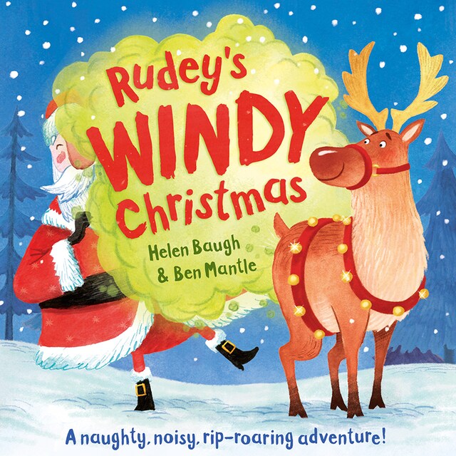Kirjankansi teokselle Rudey’s Windy Christmas