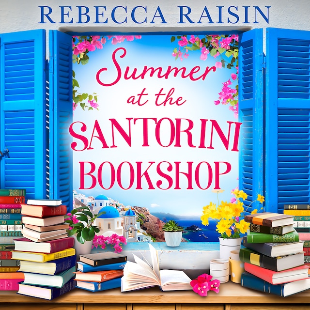 Copertina del libro per Summer at the Santorini Bookshop